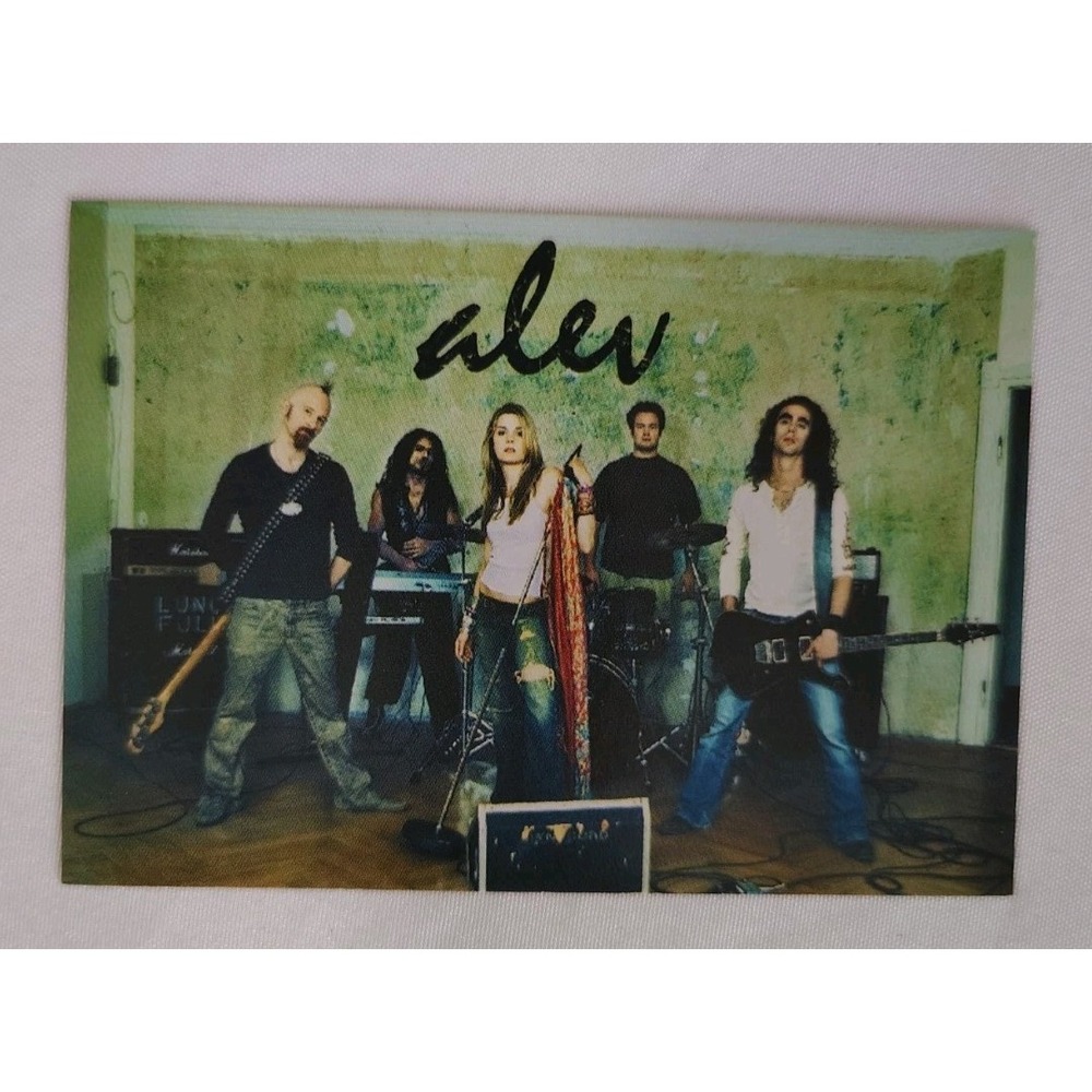 Alev (Lenz) Promo Card Collectible Band Merch